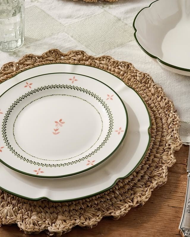 Dinnerware for breakfast